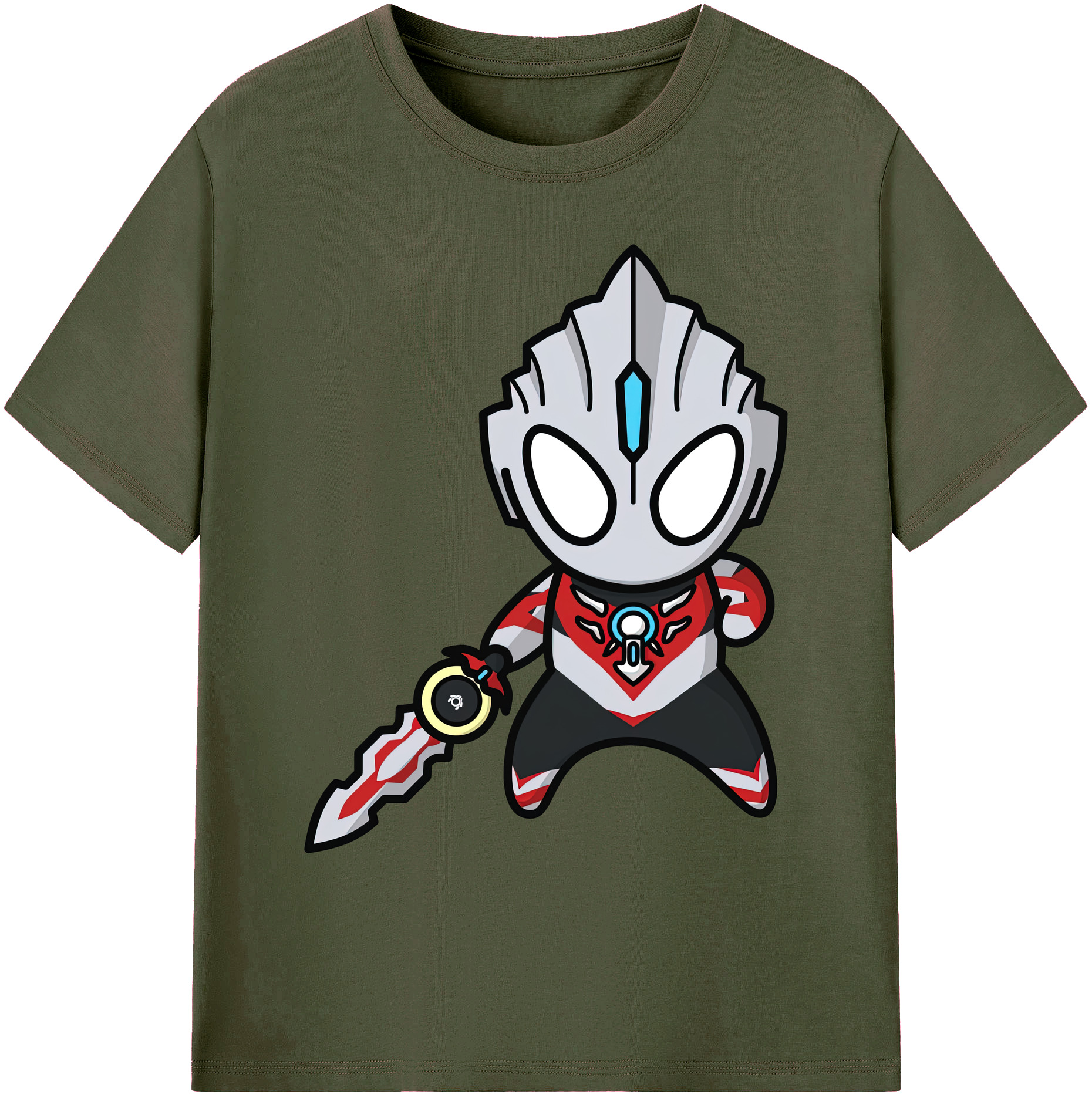 （画像用） ウルトラマン Ultraman 綿100％ メンズ半袖Tシャツ｜肌触りやわらか＆通気性